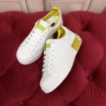 Giày thể thao Calfskin Nappa Portofino Sneakers with Rubber Toe màu vàng