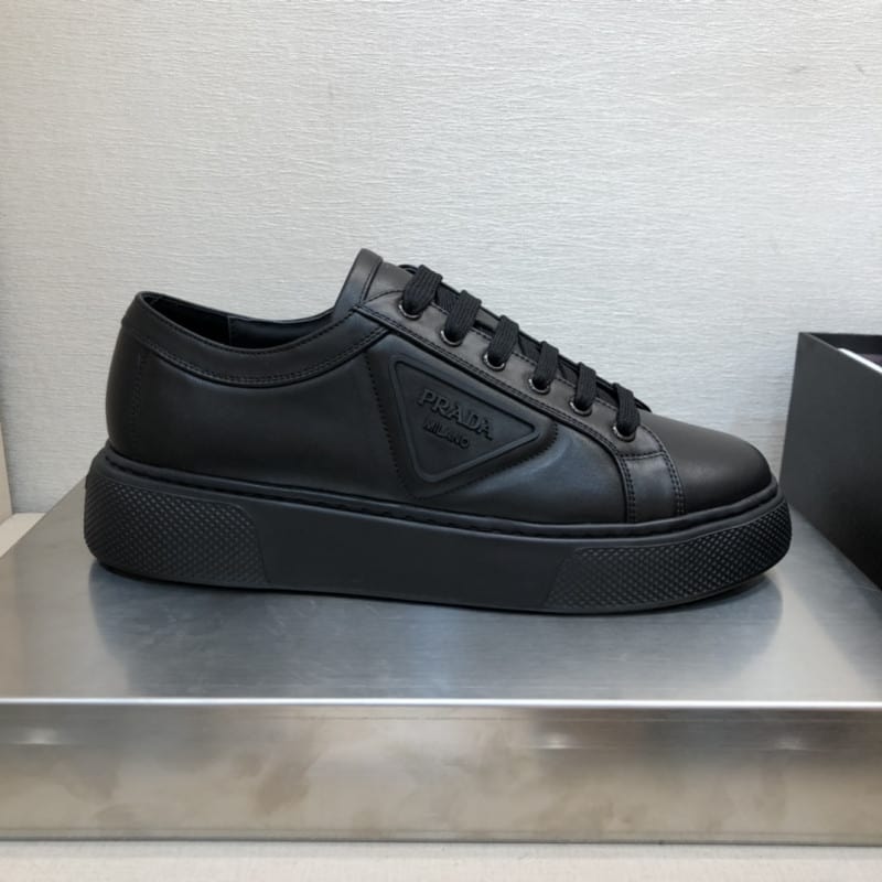 Giày thể thao Soft Calf Leather Sneakers màu đen