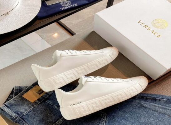 Giày thể thao Versace Greca Sneakers màu trắng