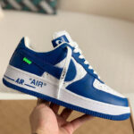 Giày Air Force 1 x Louis Vuitton Blue Best Quality