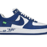 Giày Air Force 1 x Louis Vuitton Blue Best Quality