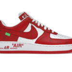 Giày Air Force 1 x Louis Vuitton Red Best Quality