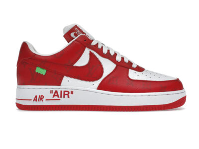 Giày Air Force 1 x Louis Vuitton Red Best Quality