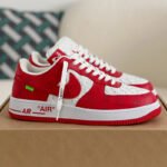 Giày Air Force 1 x Louis Vuitton Red Best Quality