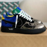 Giày Air Force 1 x Lv Multicolor Patch Work Best Quality