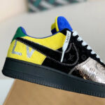 Giày Air Force 1 x Lv Multicolor Patch Work Best Quality