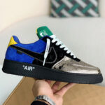 Giày Air Force 1 x Lv Multicolor Patch Work Best Quality