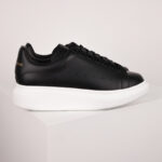 Giày Alexander McQueen Oversized black white đế trắng Like Auth