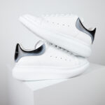 Giày Alexander McQueen Oversized White Black Fade Like Auth