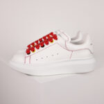 Giày Alexander McQueen Oversized 'White Rainbow' Like Auth