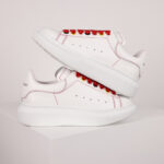 Giày Alexander McQueen Oversized 'White Rainbow' Like Auth