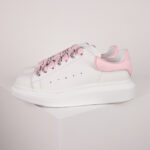 Giày Alexander McQueen Wmns Oversized ‘White Pink’ Like Auth