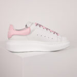 Giày Alexander McQueen Wmns Oversized ‘White Pink’ Like Auth