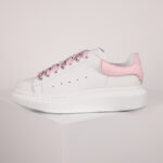 Giày Alexander McQueen Wmns Oversized ‘White Pink’ Like Auth