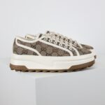 Giày Gucci Beige Canvas tennis 1977 Like Auth