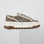 Giày Gucci Beige Canvas tennis 1977 Like Auth