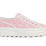 Giày Gucci GG Tennis 1977 Sneakers Pink Like Auth