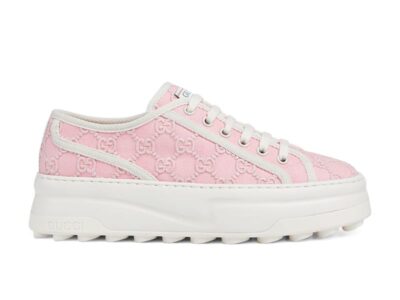 Giày Gucci GG Tennis 1977 Sneakers Pink Like Auth