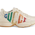 Giày Gucci Rhyton Glitter Rainbow 7 màu Like Auth