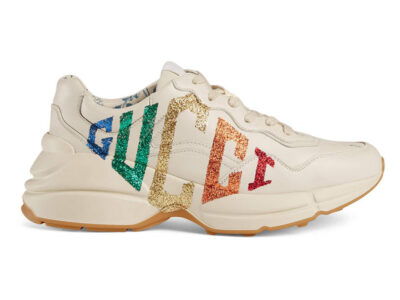 Giày Gucci Rhyton Glitter Rainbow 7 màu Like Auth