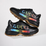 Giày Gucci Rhyton ‘Iridescent Logo’ Like Auth