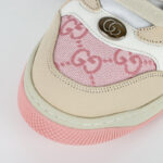 Giày Gucci Screener GG Beige Light Pink Yellow Like Auth