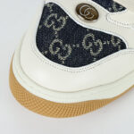 Giày Gucci Screener GG Canvas Demin Blue Ivory Like Auth