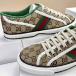 Giày Gucci Tennis 1977 Beige Ebony Like Auth