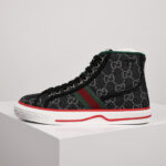 Giày Gucci Tennis 1977 High Top Black Mini GG Like Auth