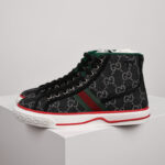 Giày Gucci Tennis 1977 High Top Black Mini GG Like Auth