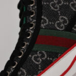 Giày Gucci Tennis 1977 High Top Black Mini GG Like Auth