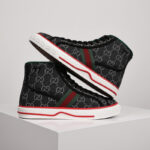 Giày Gucci Tennis 1977 High Top Black Mini GG Like Auth