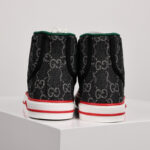 Giày Gucci Tennis 1977 High Top Black Mini GG Like Auth