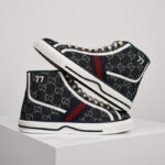 Giày Gucci Tennis 1977 High Top Blue Like Auth