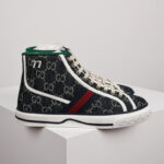 Giày Gucci Tennis 1977 High Top Blue Like Auth