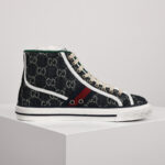 Giày Gucci Tennis 1977 High Top Blue Like Auth