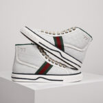 Giày Gucci Tennis 1977 High Top White Like Auth