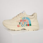 Giày Gucci x The North Face Rhyton 'Ivory'