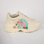 Giày Gucci x The North Face Rhyton 'Ivory'