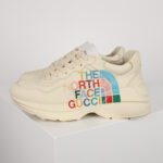 Giày Gucci x The North Face Rhyton 'Ivory'