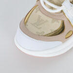 Giày Louis Vuitton Archlight White-Beige Gold Canva Like Auth