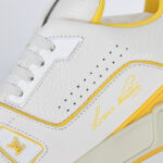 Giày Louis Vuitton LV Trainer White Yellow Script Best Quality