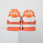 Giày Louis Vuitton Signature #54 Trainer Orange White Best Quality