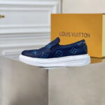 Giày Slip On Louis Vuitton Beverly Hills hoa Monogram Like Auth