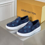 Giày Slip On Louis Vuitton Beverly Hills hoa Monogram Like Auth