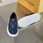 Giày Slip On Louis Vuitton Beverly Hills hoa Monogram Like Auth